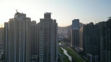 Kai Tak, Hong Kong 'daki konut binaları, 28 Mayıs 2022.