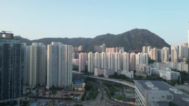 Kai Tak, Hong Kong 'daki konut binaları, 28 Mayıs 2022.