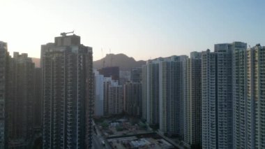 Kai Tak, Hong Kong 'daki konut binaları, 28 Mayıs 2022.