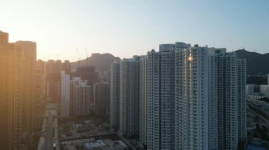 Kai Tak, Hong Kong 'daki konut binaları, 28 Mayıs 2022.