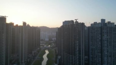 Kai Tak, Hong Kong 'daki konut binaları, 28 Mayıs 2022.