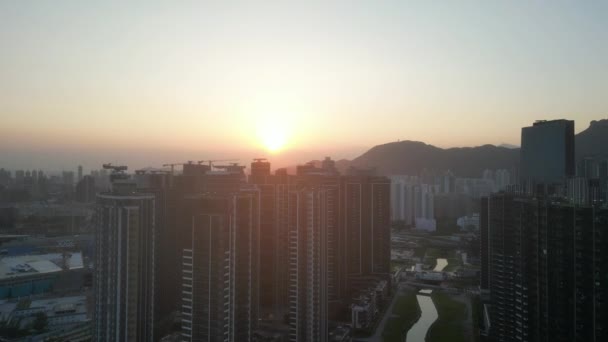 2022年5月28日在香港启德的住宅楼宇 — 图库视频影像