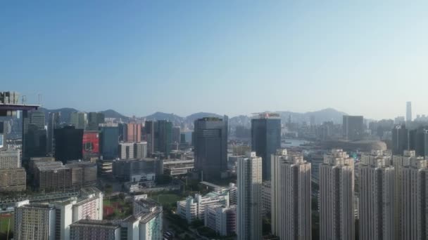 三年五月二十八日在香港九龙湾的住宅 — 图库视频影像