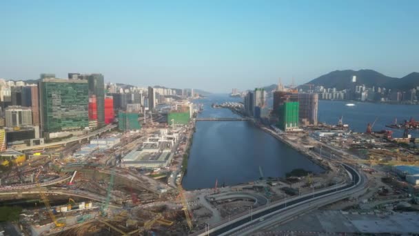 Nouvelle Autoroute Construction Central Kowloon Route Mai 2023 — Video