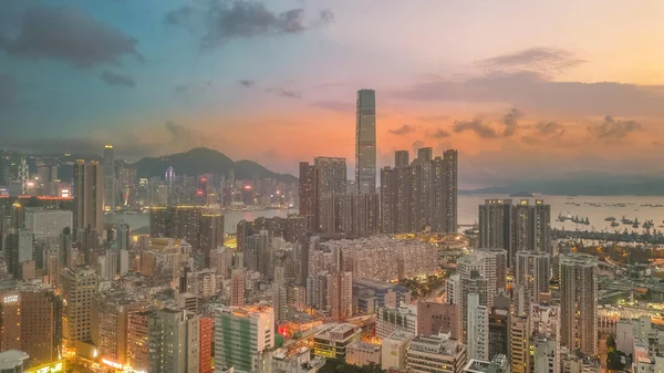 Stadt Kaleidoskop Yau Tsim Mongs Lebendiger Urbaner Wandteppich Juni 2023 — Stockfoto