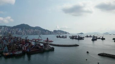 Yau Ma Teis Tranquil Tayfun Sığınağı, 3 Haziran 2023.