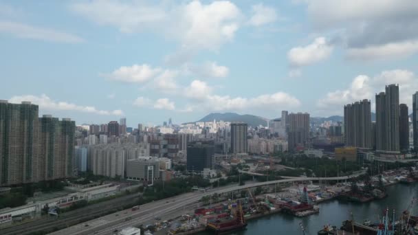 Brána Budoucnosti Západní Kowloon Urban Marvels Června 2023 — Stock video