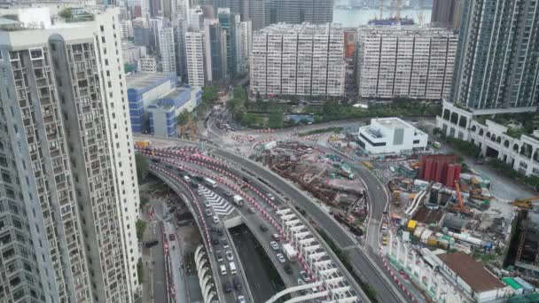 Connecting Worlds West Kowloon Corridors Urban Pathway Χονγκ Κονγκ Ιουνίου — Αρχείο Βίντεο