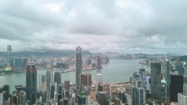 Hong Kong 'daki Modern Ofis Binaları, 8 Haziran 2023