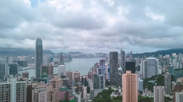 Hong Kong Daki Modern Ofis Binaları Haziran 2023 — Stok fotoğraf