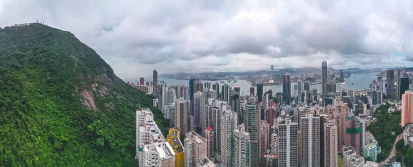 Haziran 2023 Hong Kong Orta Kattaki Yerleşim Bölgesi — Stok fotoğraf