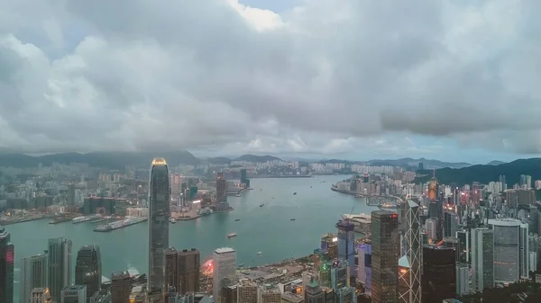 Современные Офисные Здания Гонконге Июня 2023 Года — стоковое фото