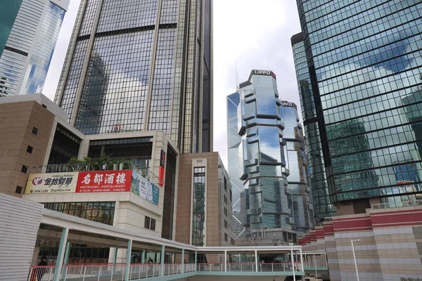 Giugno 2023 Edifici Uffici Moderni Hong Kong Miscelazione Architettura Business — Foto Stock