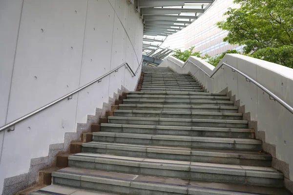 Escalera Hormigón Gris Calle Entrada Junio 2023 —  Fotos de Stock
