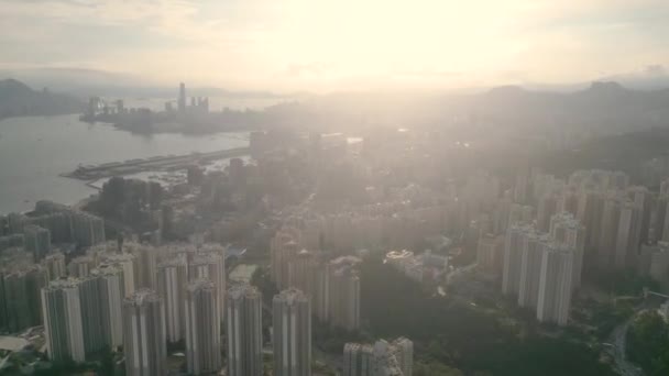 展现香港东九龙动态魅力及文化融合 2023年6月11日 — 图库视频影像