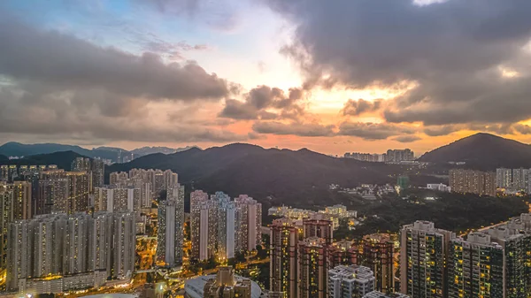 王通雲 2023年6月11日 香港のダイナミックな都市景観を探る — ストック写真