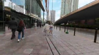 Çin Hong Kong Şehri Doğu ile Batı 'nın birleştiği yer Vibrant Hong Kong, 9 Haziran 2023