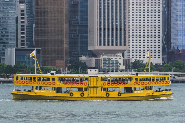 June 2023 Star Ferry Victoria Harbour — Stock Photo, Image