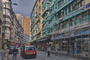 Ngau Tau Kok 'taki eski apartman blokları, 21 Haziran 2023