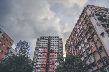 21 Haziran 2023 'te, Kwun Tong' da eski bir yerleşim yeri.