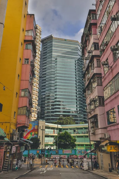 Oude Woonblokken Bij Ngau Tau Kok Juni 2023 — Stockfoto