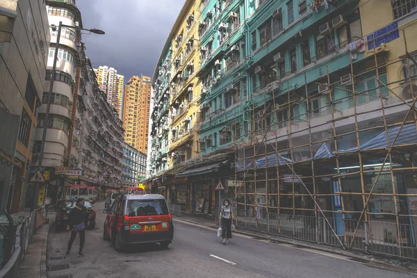 stock image the old residential blocks at Ngau Tau Kok, June 21 2023