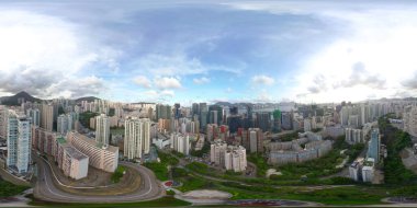 Kwun Tong 'daki eski apartman blokları, HK 21 Haziran 2023