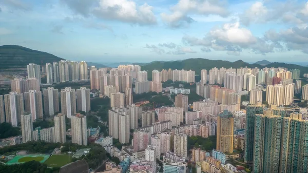 Kwun Tong Daki Eski Apartman Blokları Haziran 2023 — Stok fotoğraf