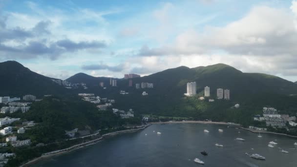 Deep Water Bay Гонконг Июня 2023 Года — стоковое видео