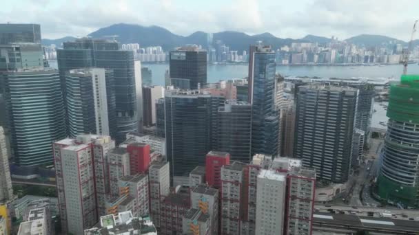 香港观塘区的市容2023年6月21日 — 图库视频影像
