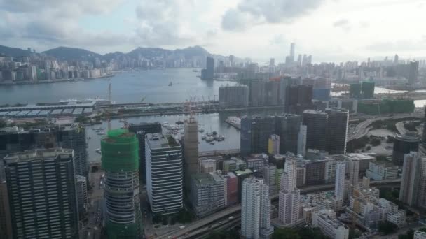 Город Квун Тонг Гонконг Июня 2023 Года — стоковое видео