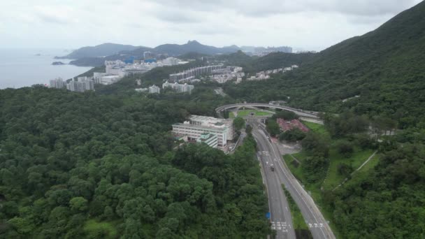Hirams Highway Sai Kung District Hong Kong Червня 2023 — стокове відео