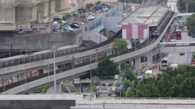 21 Haziran 2023 'te Kowloon Bay Depot' taki MTR sisteminin operasyonel kalbi.