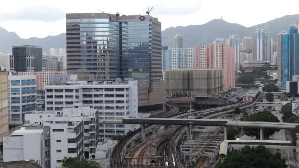 Serce Operacyjne Systemu Mtr Kowloon Bay Depot Czerwca 2023 — Wideo stockowe