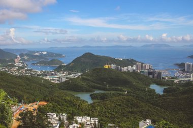 Hong Kong 'un güney bölgesi 26 Haziran 2023' te canlı ve çeşitli bir bölgedir.