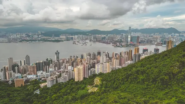Kennedy Town Αστικό Τοπίο Του Χονγκ Κονγκ Ιουνίου 2023 — Φωτογραφία Αρχείου