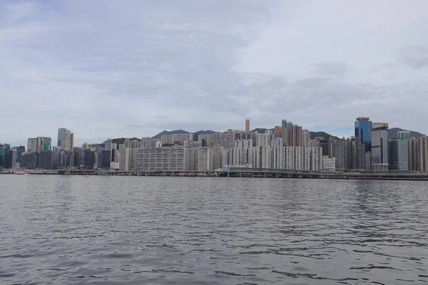 A香港北角海滨大楼 2023年7月1日 — 图库照片