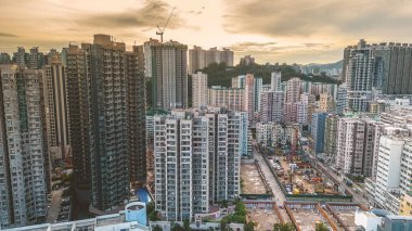 Kwa Wan 'daki binaların manzarası, Temmuz 12023