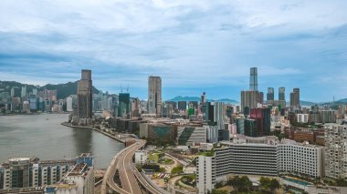 Hung Hom çevre yolu, Hong Kong, Temmuz 12023