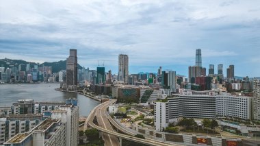 Hung Hom çevre yolu, Hong Kong, Temmuz 12023