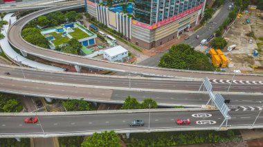 Hung Hom çevre yolu, Hong Kong, Temmuz 12023