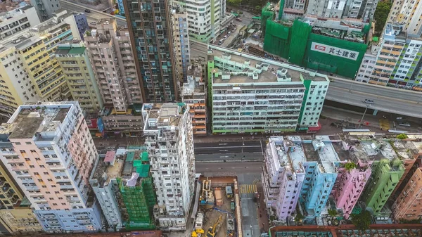 Het Uitzicht Gebouwen Kwa Wan Juli 2023 — Stockfoto