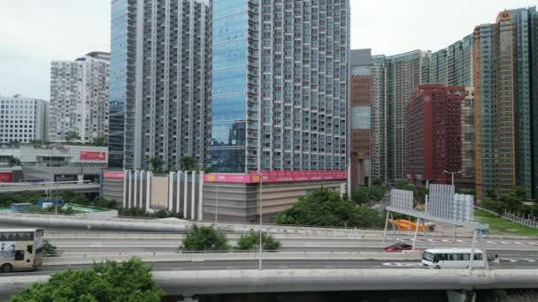 Highway Hung Hom Bypass Hong Kong July 2023 — Stock Video