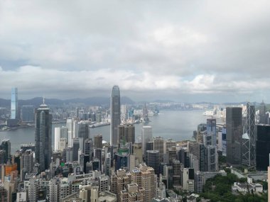 4 Temmuz 2023 'te, Hong Kong Adası' nın merkezinde yer alan bölge.