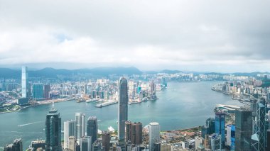 4 Temmuz 2023 'te, Hong Kong Adası' nın merkezinde yer alan bölge.