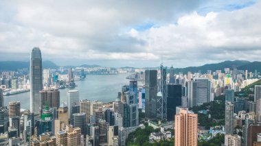 4 Temmuz 2023 'te, Hong Kong Adası' nın merkezinde yer alan bölge.