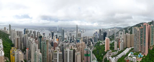 Distrito Situado Parte Central Isla Hong Kong Julio 2023 —  Fotos de Stock