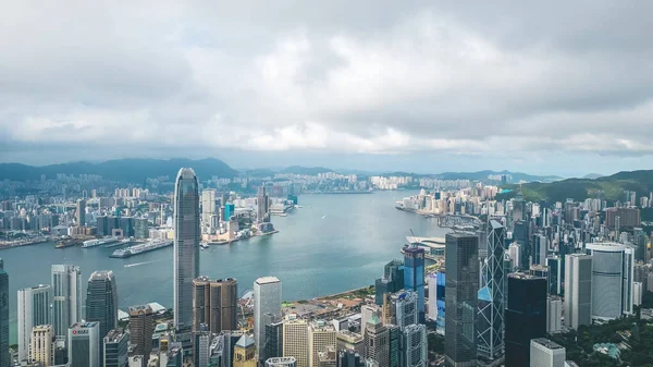 香港島の中央部に位置する地区 2023年7月4日 — ストック写真