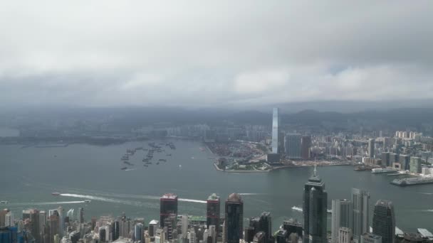 Temmuz 2023 Hong Kong Adası Nın Merkezinde Yer Alan Bölge — Stok video