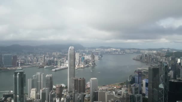Distrikt Beläget Centrala Delen Hongkong Island Juli 2023 — Stockvideo